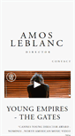 Mobile Screenshot of amosleblanc.com